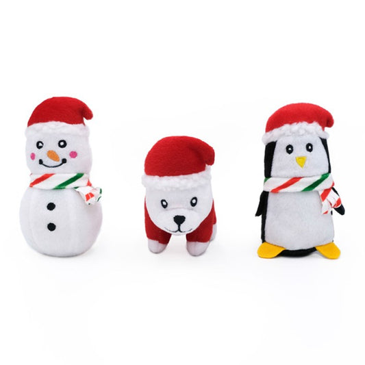 Holiday Miniz 3-pack Festive Animals