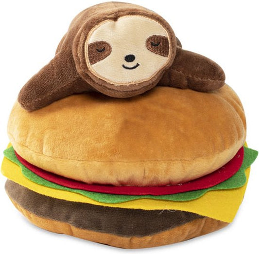 PetShop by Fringe Studio - Sloth on a hamburger