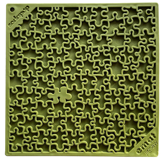Sodapup Lickmat Jigsaw Large – Green