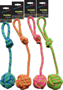Fluoro Rope Knot Long Handle - div. kleuren