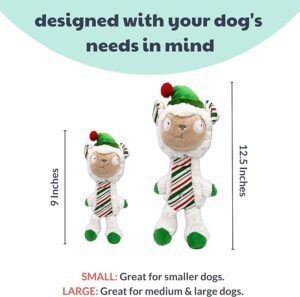 Lulubelles Power Plush Holiday Flapjack Peppermint Llama