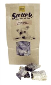 Sn'urk Gedroogde Zalmhuidbites 50 gr