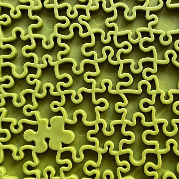 Sodapup Lickmat Jigsaw Large – Green - Afbeelding 2